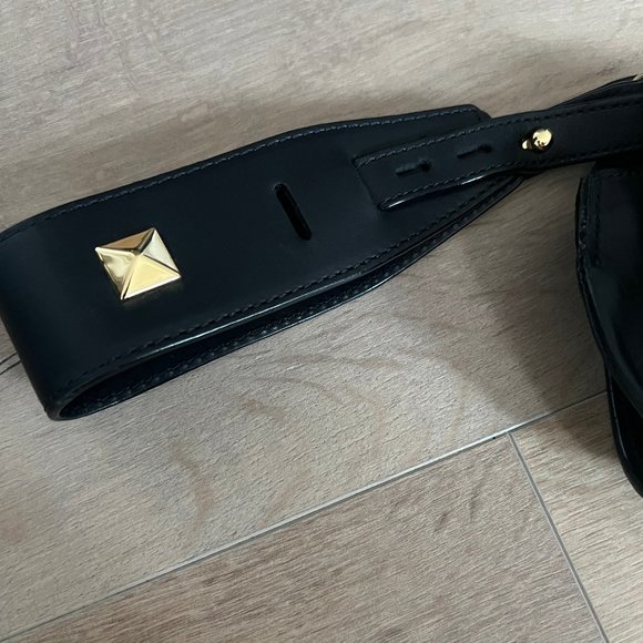 Ports 1961 Black Leather Studded Clutch - Picture 6 of 8